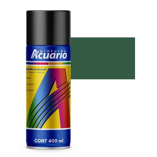 Imagen de ESMALTE VERDE BOSQUE AEROSOL ACUARIO AA78805