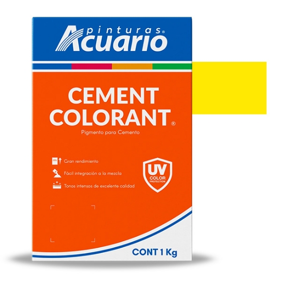 Imagen de COLOR AMARILLO CONCENTRADO PARA CEMENTO ACUARIO CA93710