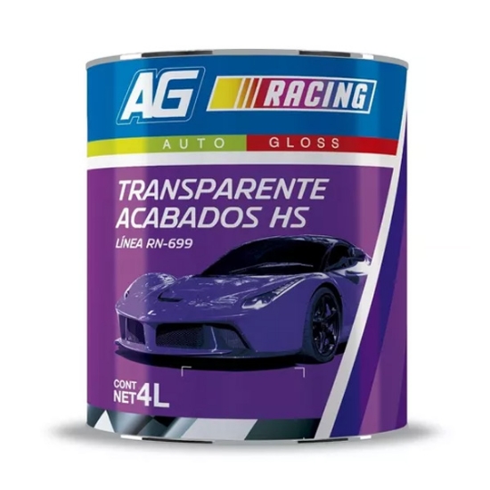 Imagen de D 1 ACABADO TRANSPARENTE 4 LT POLIURETANO AG RACING ACUARIO RN69940