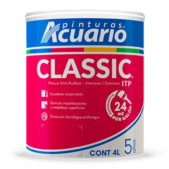 Imagen de D 1  BASE ITP CLASSIC PASTEL 4 L ACUARIO VA45040
