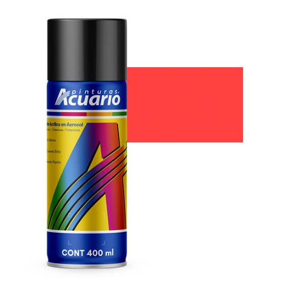 Imagen de ESMALTE NARANJA FLUORECENTE AEROSOL ACUARIO AA76305