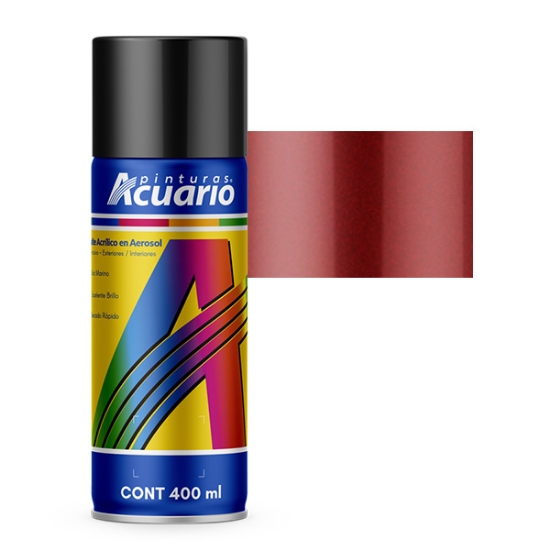 Imagen de ESMALTE ULTRA ROJO AEROSOL ACUARIO AA77405