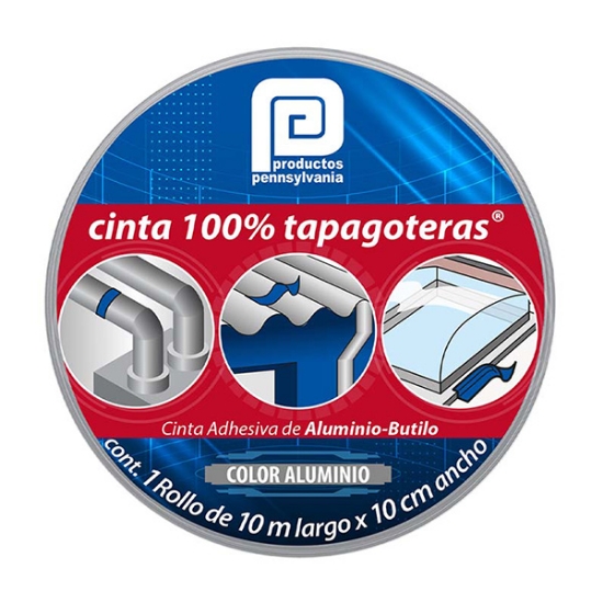 Imagen de CINTA 100% TAPAGOTERAS 10 CM GRIS PENNSYLVANIA 4CBU00026