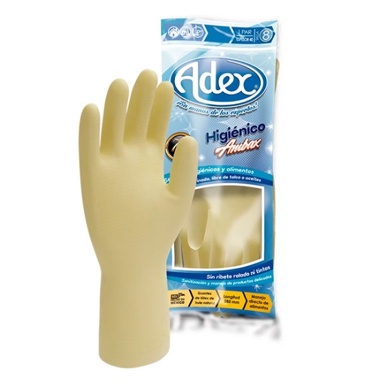 Imagen de GUANTE 8 AMBAX NATURAL ADEX AX
