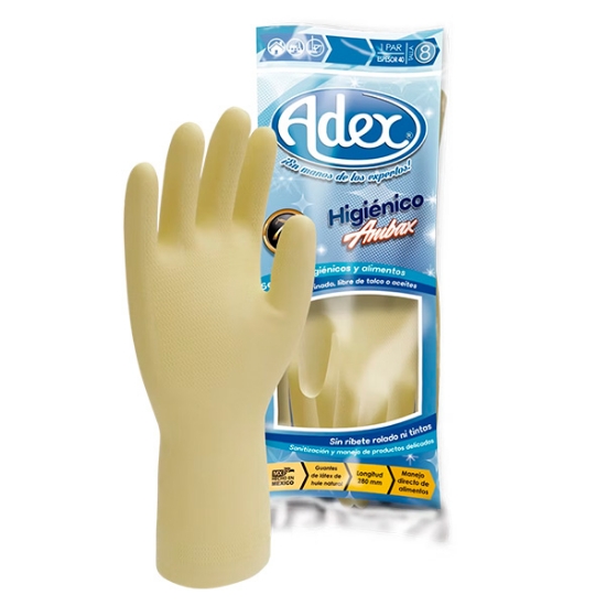 Imagen de GUANTE 9 AMBAX NATURAL ADEX AX