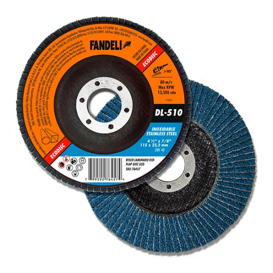 Imagen de DISCO LAMINADO 4 1/2 PULG GRADO 40 FANDELI 76457